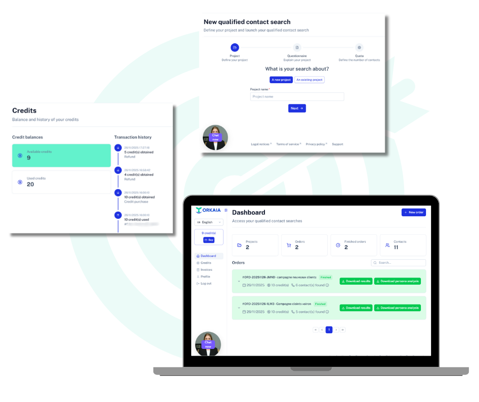 ORKAIA - ia -prospection-commerciale-B2B-EN